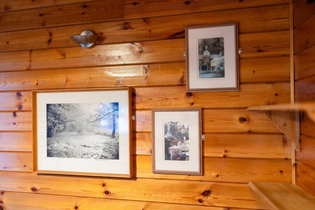 Cozy Norwegian Style Log Cabin In Rural Snowdonia - 2 Bedrooms & Parking By Seren Short Stays Ffestiniog Ngoại thất bức ảnh