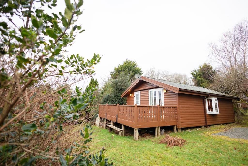 Cozy Norwegian Style Log Cabin In Rural Snowdonia - 2 Bedrooms & Parking By Seren Short Stays Ffestiniog Ngoại thất bức ảnh
